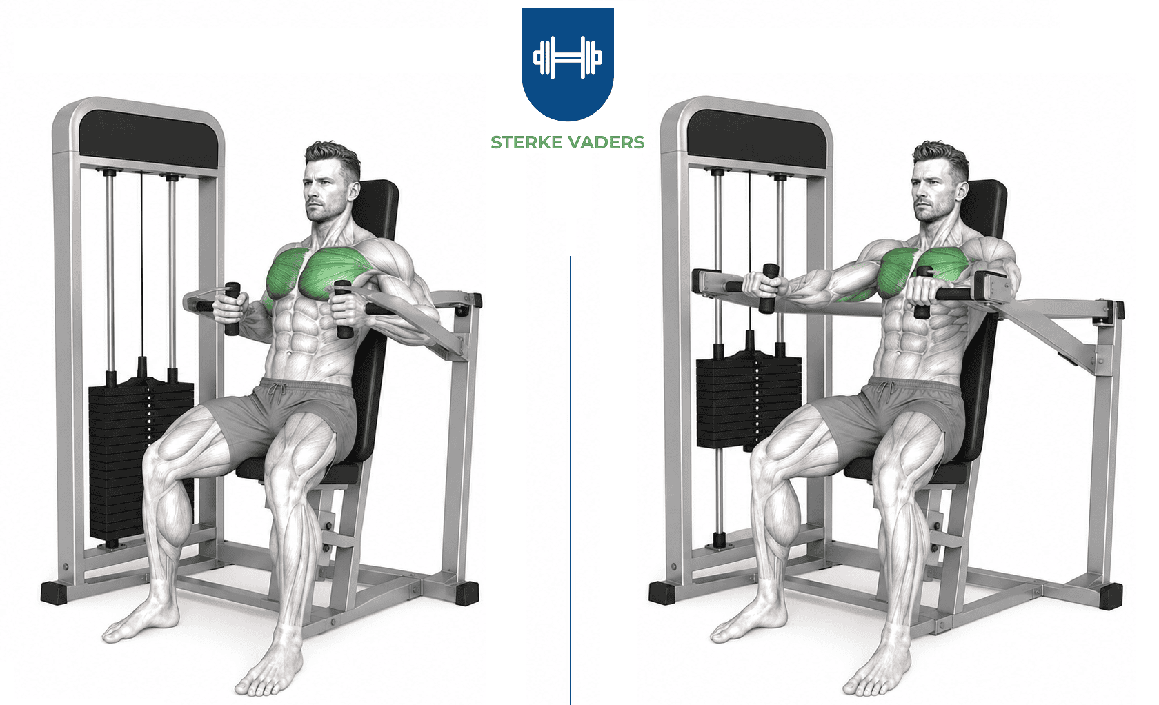 Machine Bench Press uitvoering stap voor stap