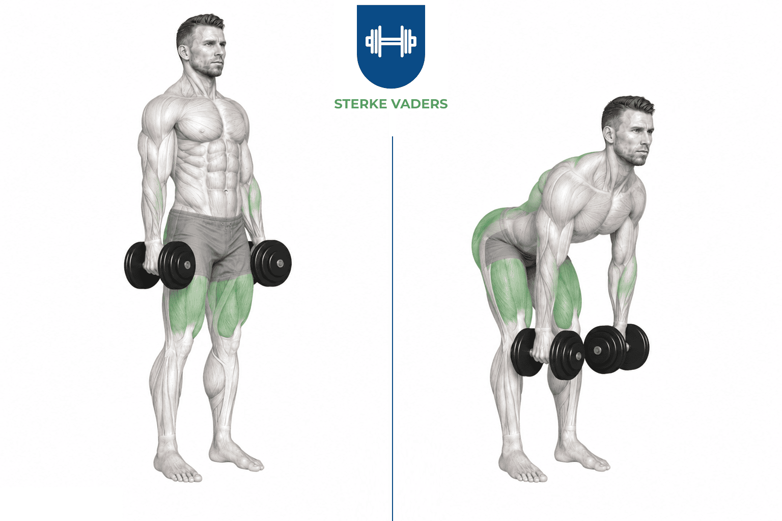 Romanian Deadlift uitvoering stap voor stap