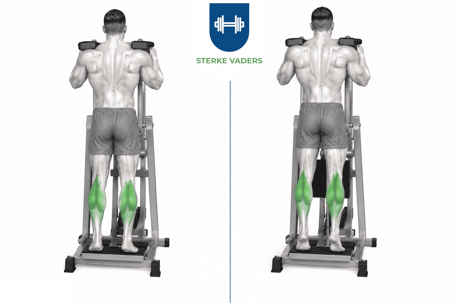 Standing Calf Raise uitvoering stap voor stap